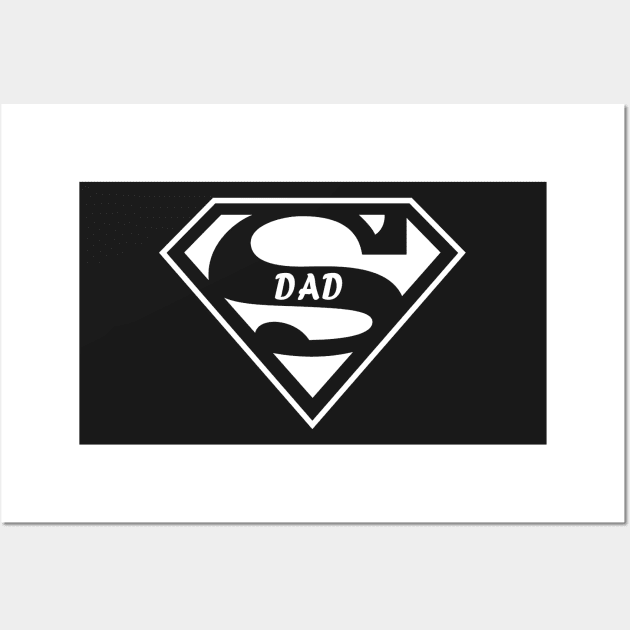 Super Dad Wall Art by YellowLion